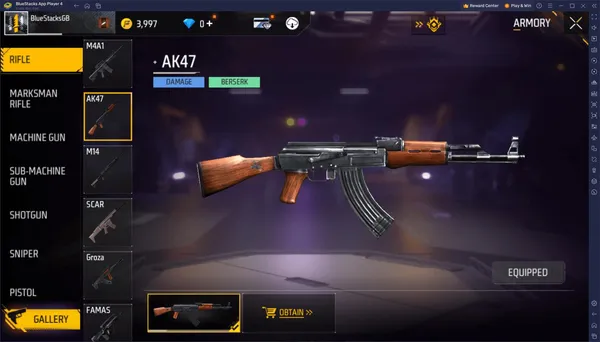 Free Fire - AR (Assault Rifle)