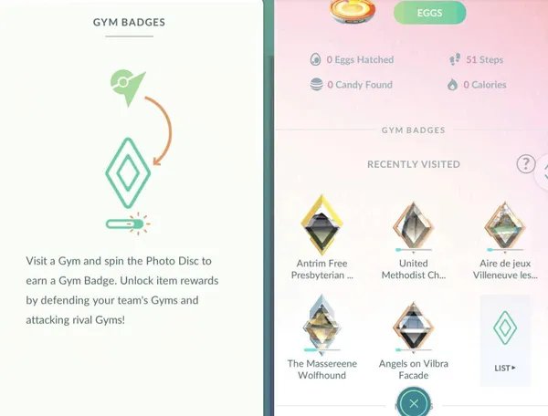 Pokémon Go - Gym Badge