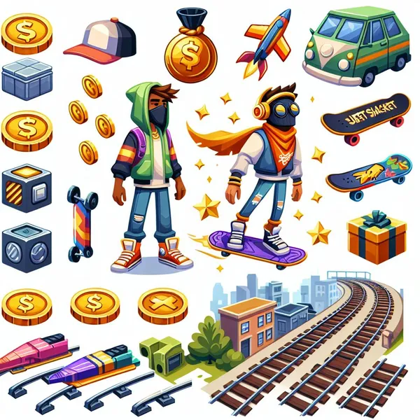 Tổng hợp 20 thuật ngữ thú vị trong game Subway Surfers bạn cần biết!